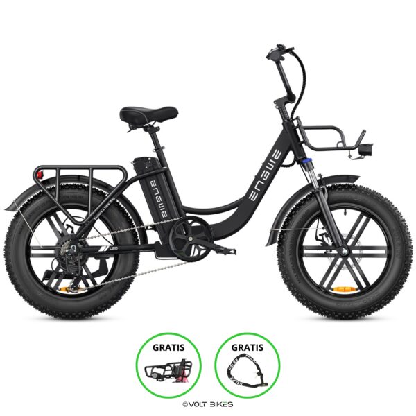 ENGWE L20 - Fatbike - Zwart - Volt Bikes