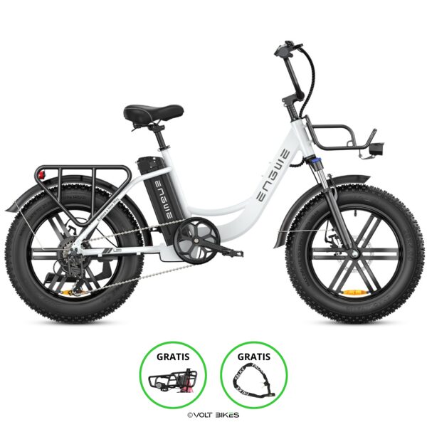 ENGWE L20 - Fatbike - Wit- Volt Bikes