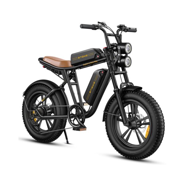 ENGWE M20 Zwart - Dubbele accu - Fatbike - VOLT BIKES