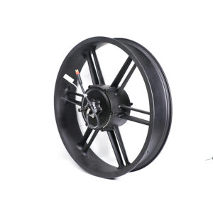 Ouxi/V20 Pro – Motor Met Achtervelg – Zwart Linkerzijde