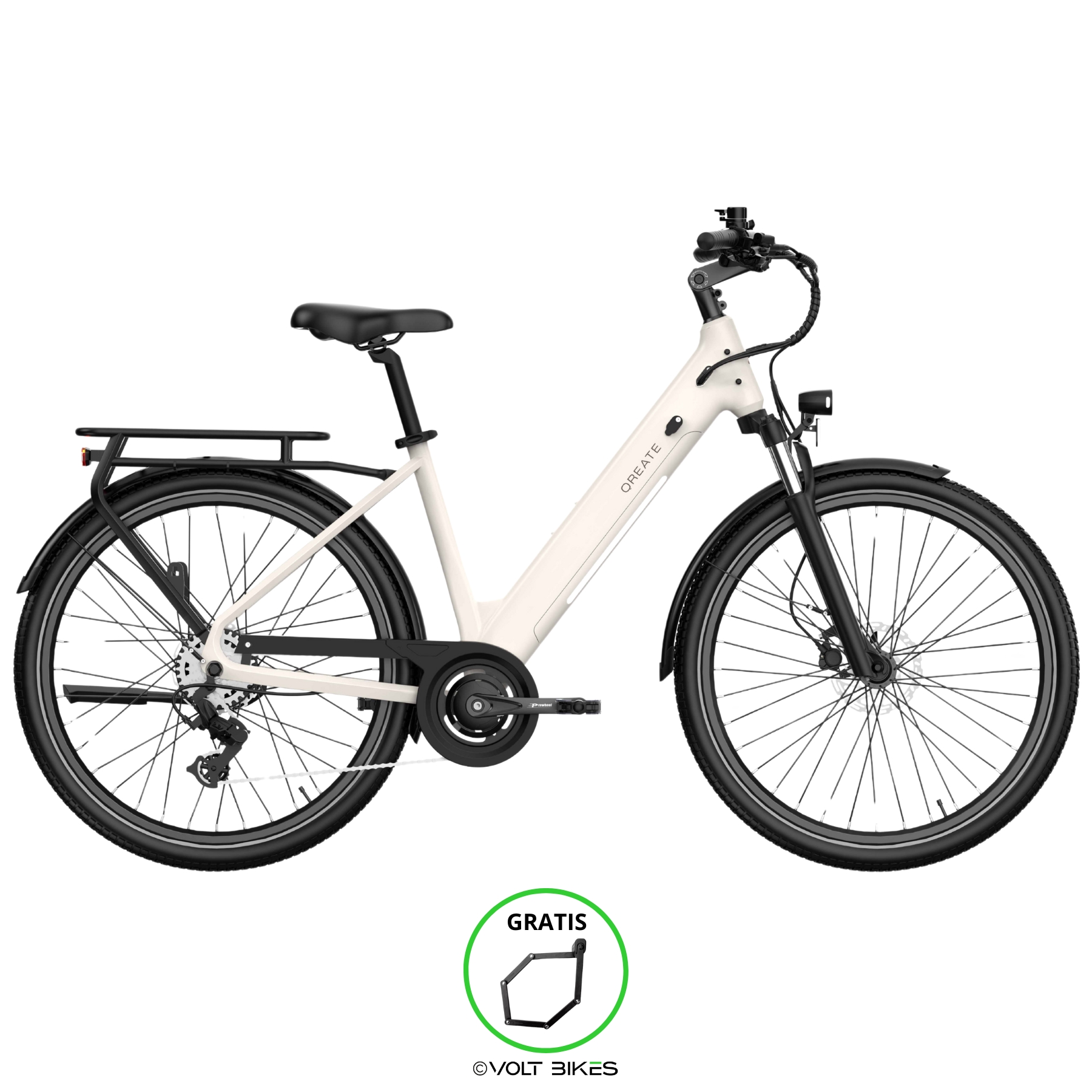 A-Spadz - Qreate City Air - Crème Wit