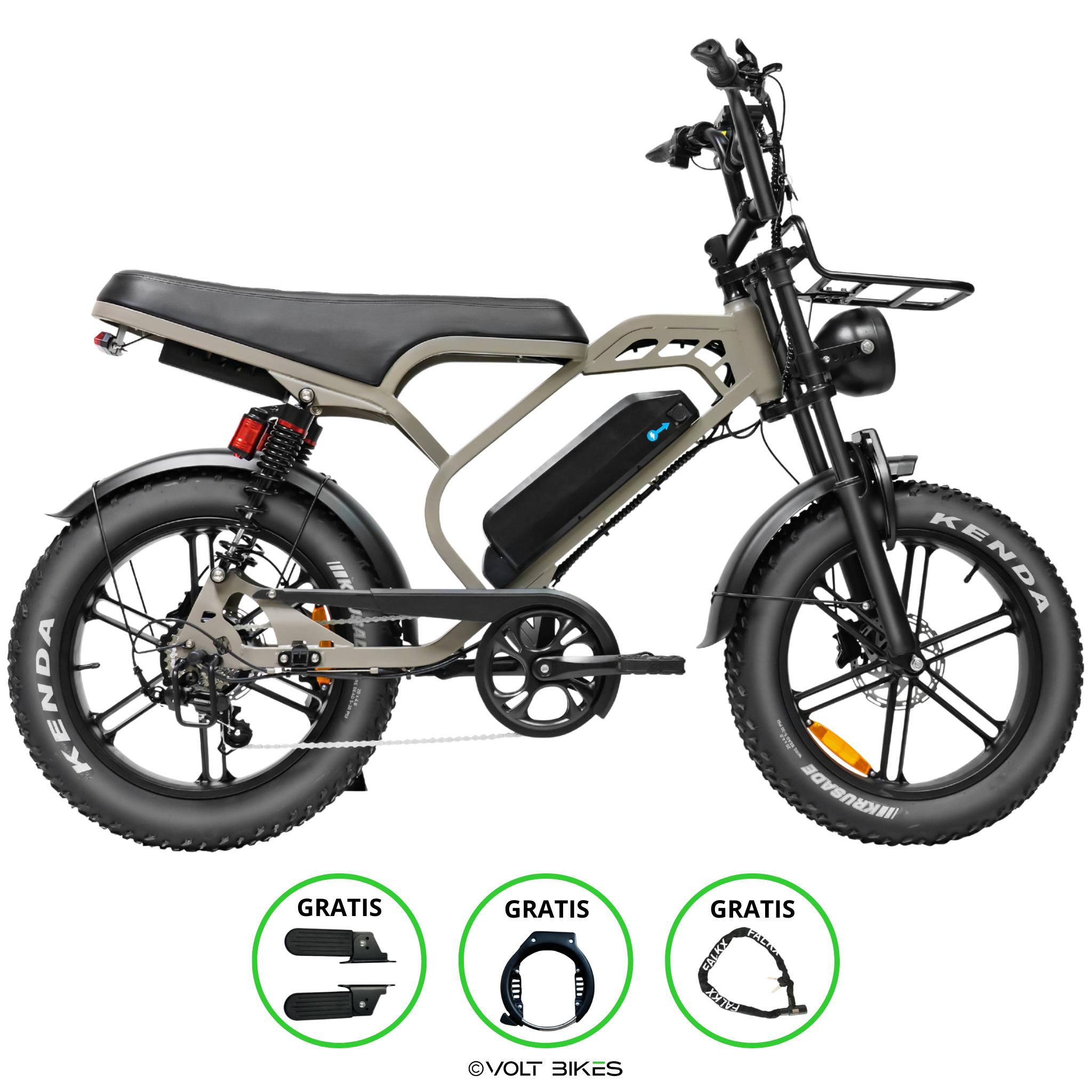 Fatbike V20 Pro - Limited - Taupe