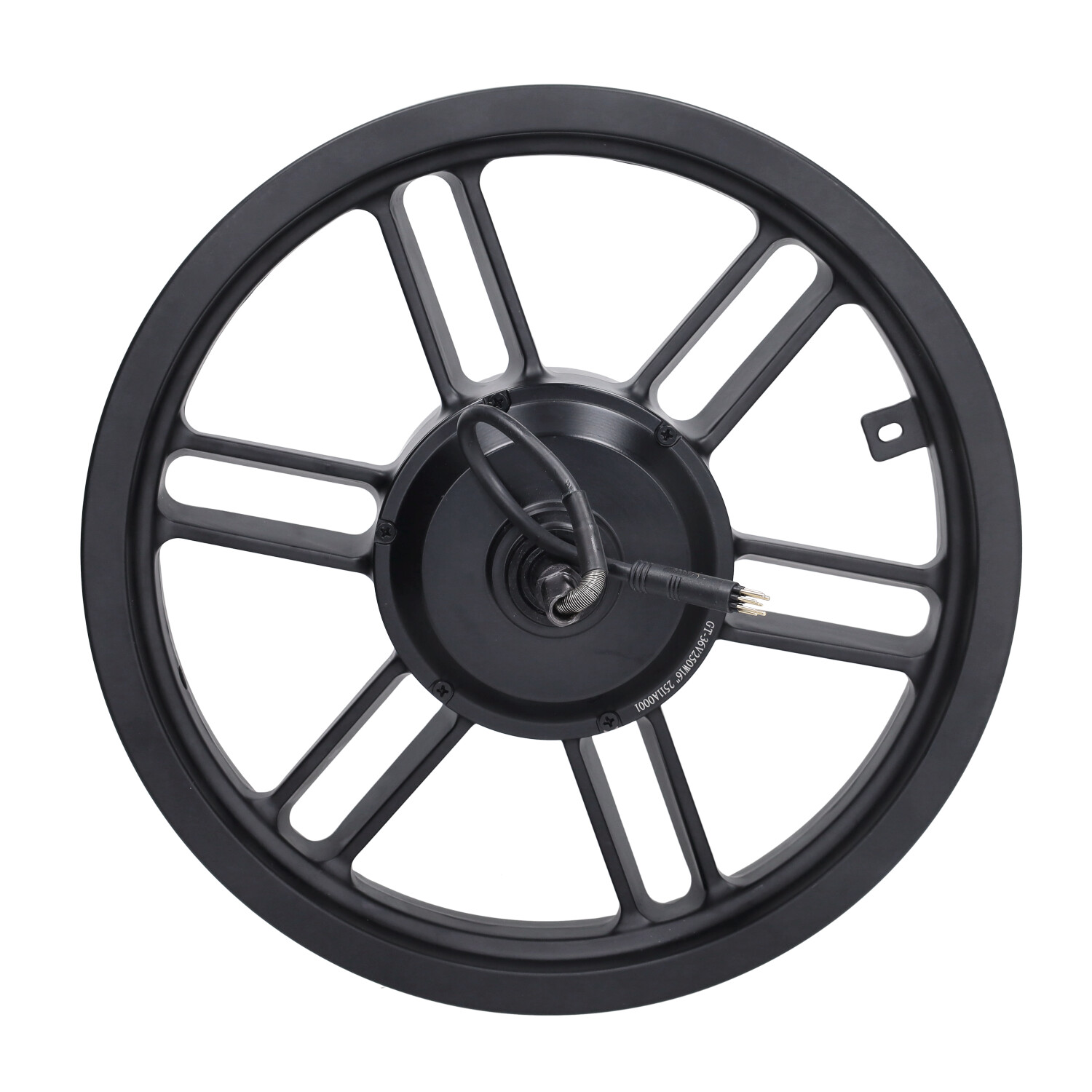 C80 Mini/V20 MINI – Motor Met Achtervelg – Zwart Rechterzijde