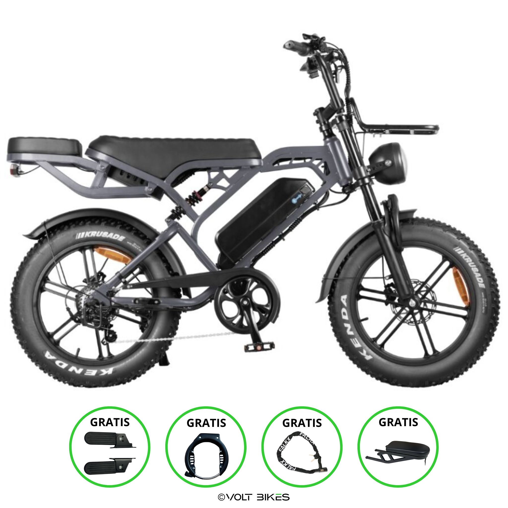 Fatbike V20 Pro - Dark Grey